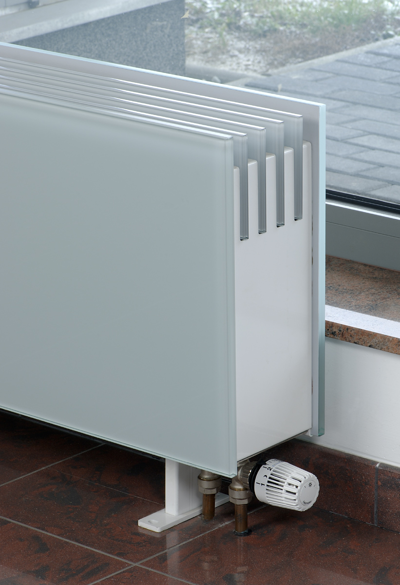 Bílé designové radiátory
